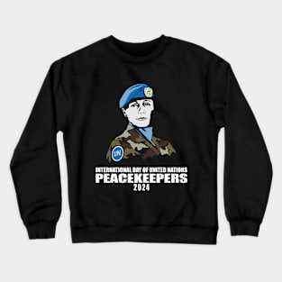 International Day of UN Peacekeepers 2024 Crewneck Sweatshirt